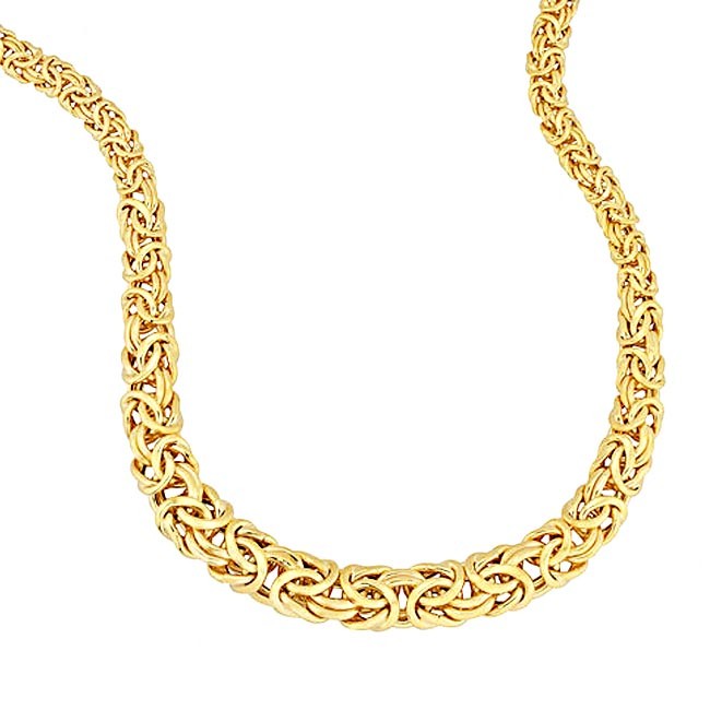 Flat Byzantine Necklace