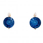 London Blue Topaz & Diamond Earrings
