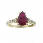 Ruby and Diamond ring