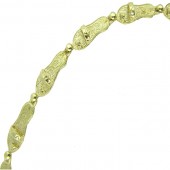 Gold Flip-Flop Bracelet 